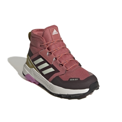 adidas Wanderschuhe Terrex Trailmaker Mid Rain.Rdy rot Kinder